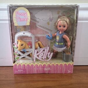 NWT Barbie Pony Time Kelly 2005
